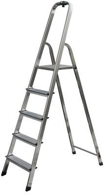 SOLIDY  Свободностоящая стремянка,5 ступеней,раб.высота 3,05 м (126238)