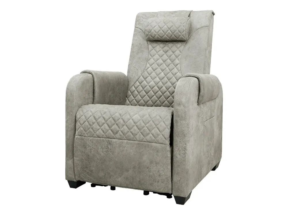 Кресло-реклайнер электрический с подъемом и массажем FUJIMO LOUNGE UP Mouse