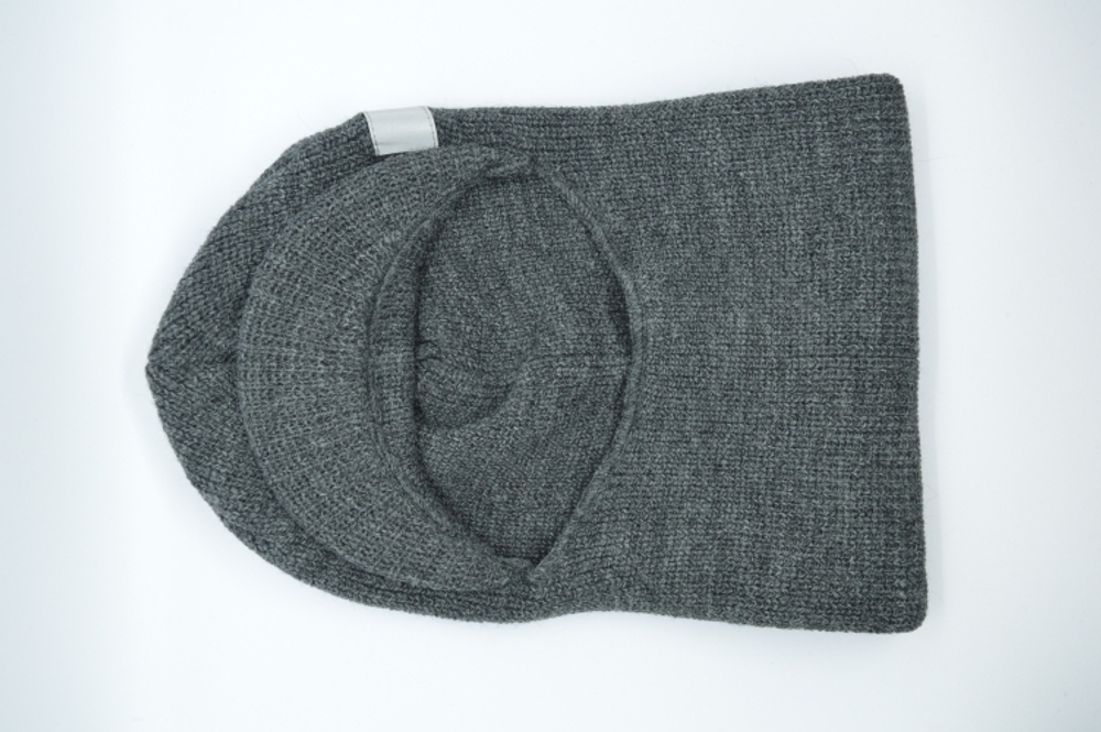 Шапка Fisherman Balaklava GO серый меланж