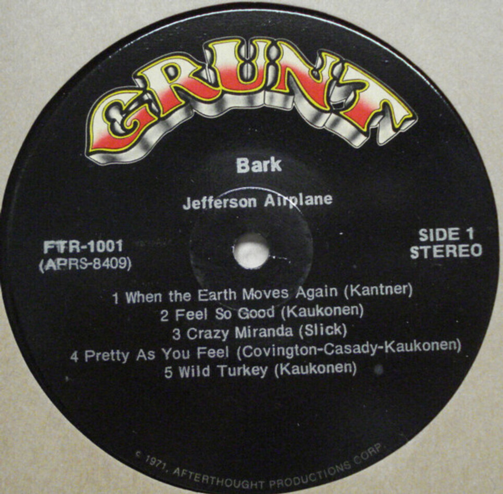 Jefferson Airplane / Bark (LP)