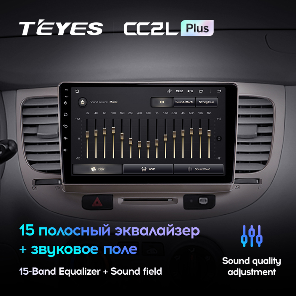 Teyes CC2L Plus 9"для KIA Rio 2 2005-2011