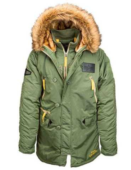 Куртка Аляска - N-3B Inclement Parka (оливковая - D.green)
