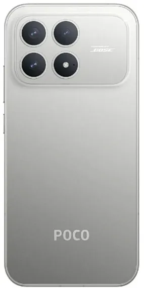Смартфон Xiaomi POCO F8 Pro 12 ГБ | 512 ГБ («Серый титан» | Titanium Silver) (версия Global)
