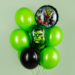 Фольгированный шар-фигура «Голова Халка», 51 см