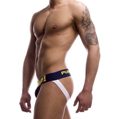 Мужские трусы джоки Pump Jock Темно-синие