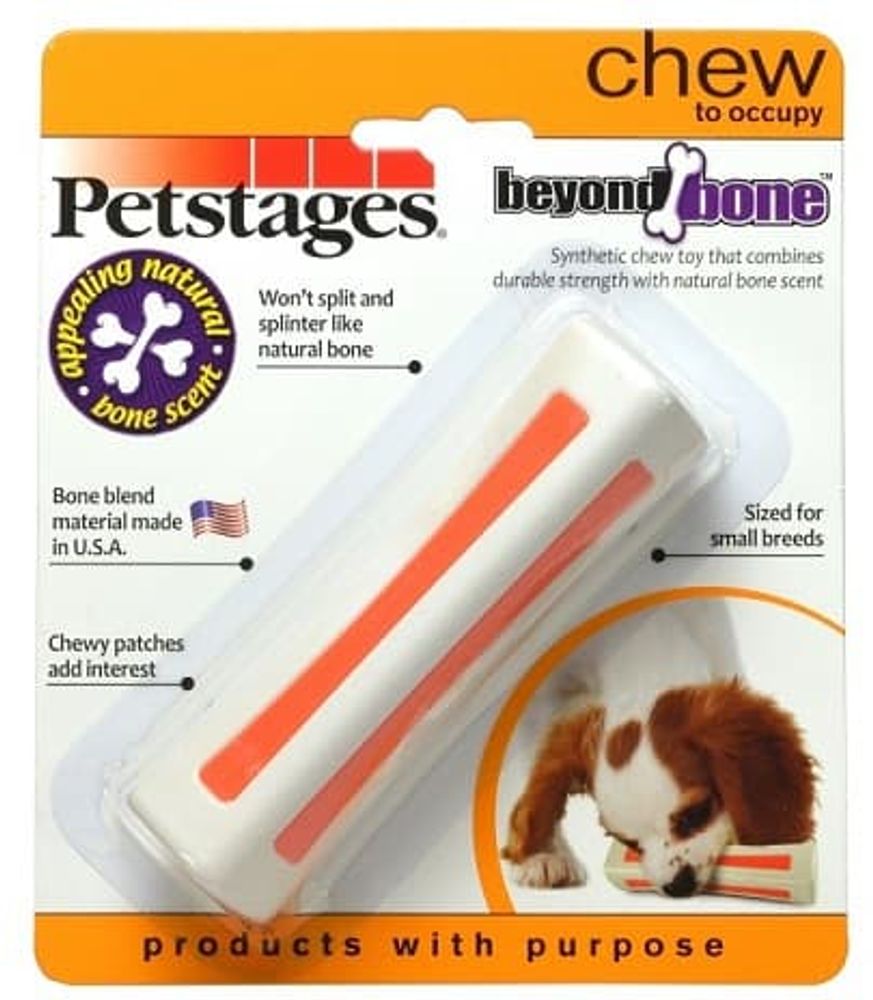 Petstages игрушка для собак Beyond Bone, с ароматом косточки 11 см маленькая Petstages игрушка для собак Beyond Bone, с ароматом косточки 11 см маленькая
