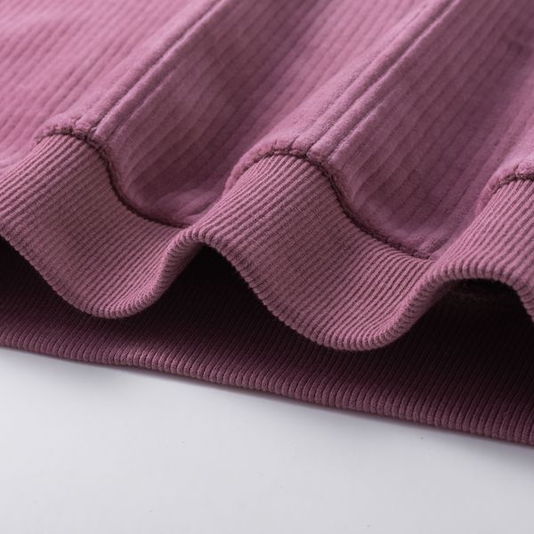 Толстовка Puff велюровая пыльно-лиловая - фото 8