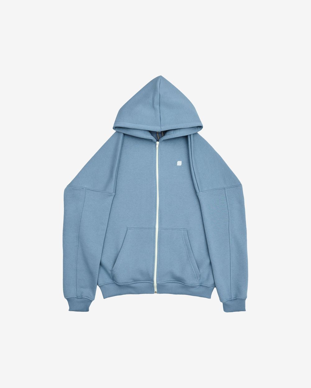 Худи One Two Zip-Up Country Blue утепленный синий