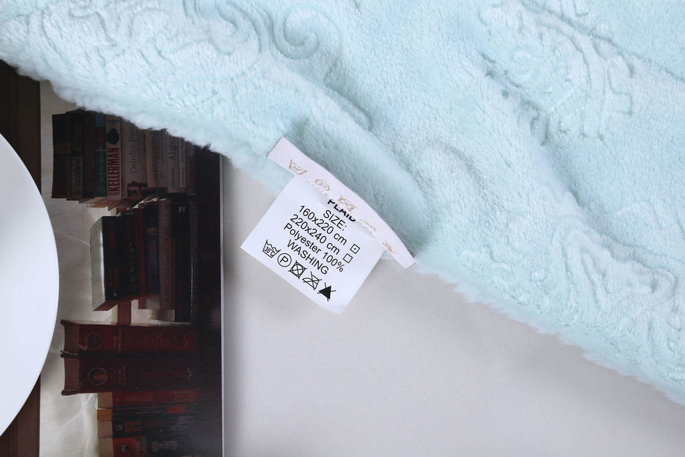 Плед 220х240 Sofi De MarkO Верди бирюза