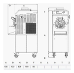 Фризер-пастеризатор для мороженого STAF59 RHS4/30 A