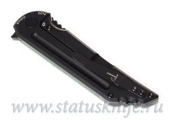 Нож Hoback Kwaiback MK6 Titanium Green G10 M390 DLC Blackфотография - 9