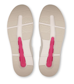 Женские кроссовки On The Roger Advantage - white/pink