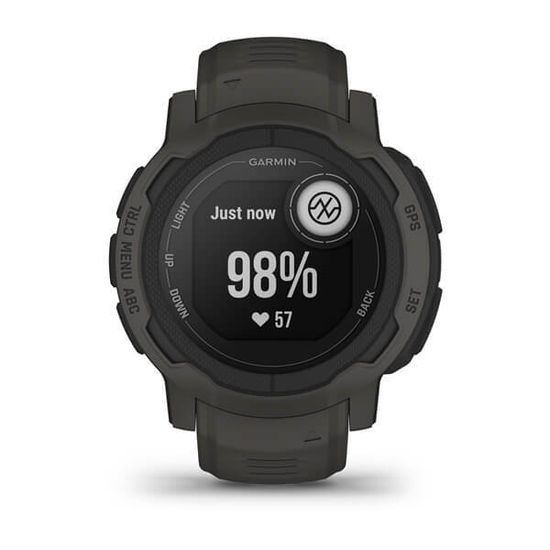 Спортивные прочные часы Garmin Instinct 2, Graphite, 010-02626-00