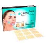 Кросс тейпы для лица CROSS TAPE BEAUTY 2,1 x 2,7 см (размер А) бежевый