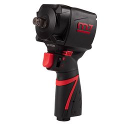 MIGHTY SEVEN (NC-4670Q) Гайковерт пневматический ударный 1/2", 884 Нм, укороченный