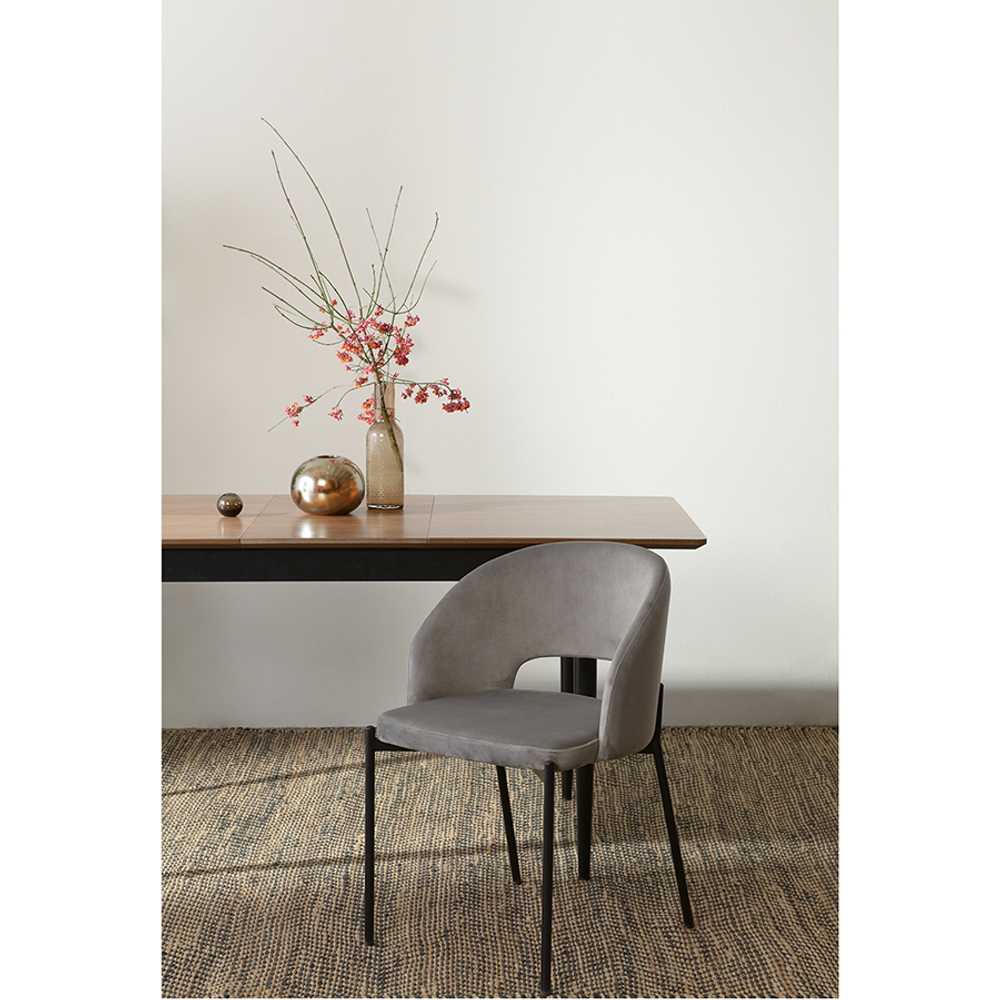 Стол обеденный раздвижной shayne, 120/160х80х75 см
