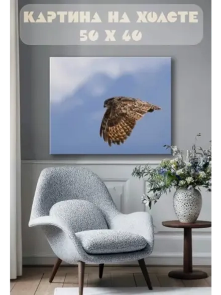 Картина на стену 40 X 50 Сокол