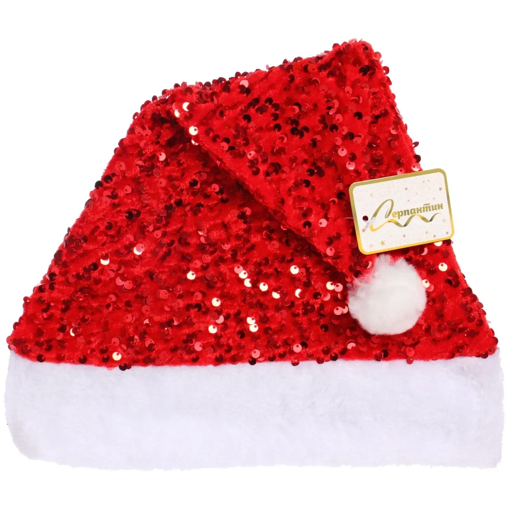 Колпак новогодний «Сияние», Красный