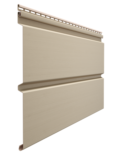 Сайдинг Premium, Брус, крем-брюле