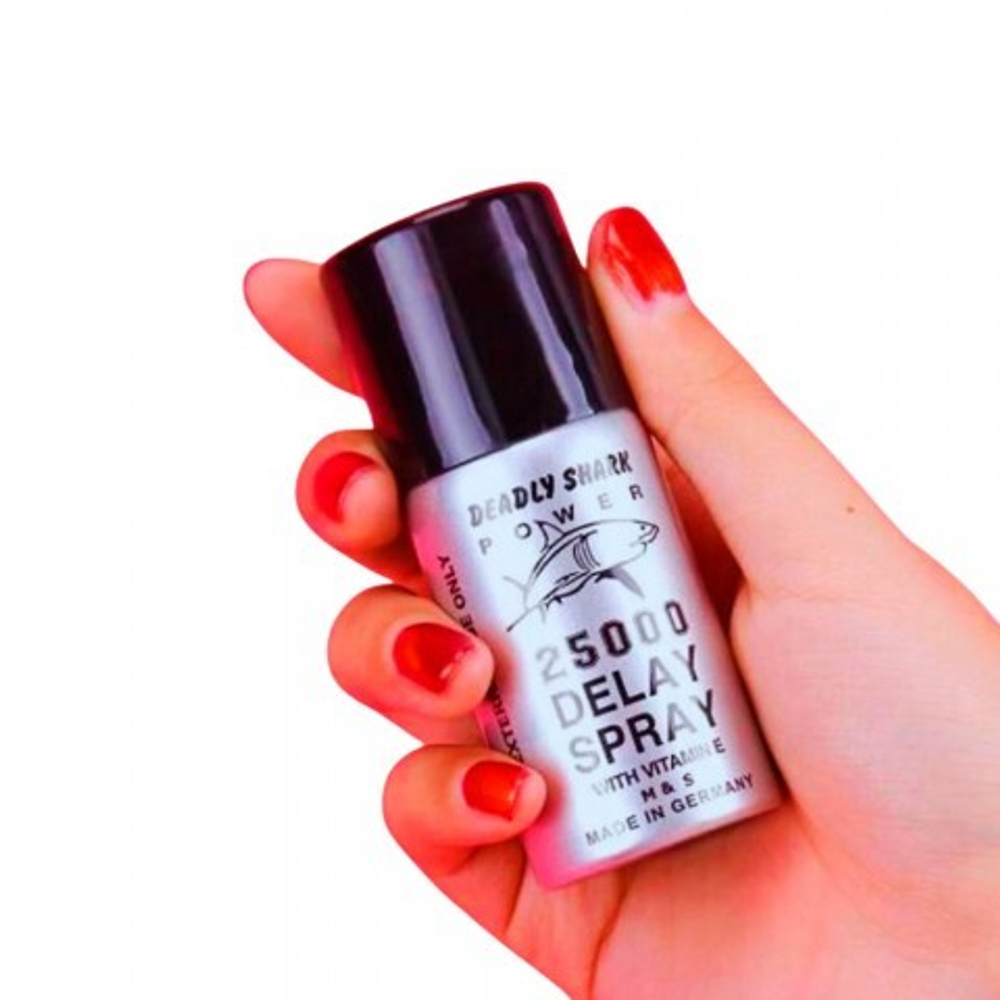 Пролонгирующий спрей для мужчин DEADLY SHARK POWER 25000