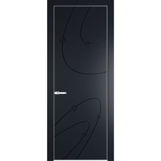 Profil Doors нэви блу профиль серебро