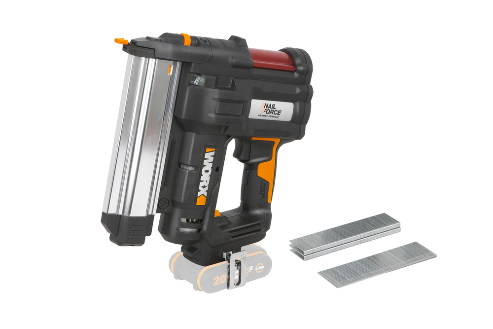 Аккумуляторный Гвозде-скобозабиватель WORX WX840.9 20В