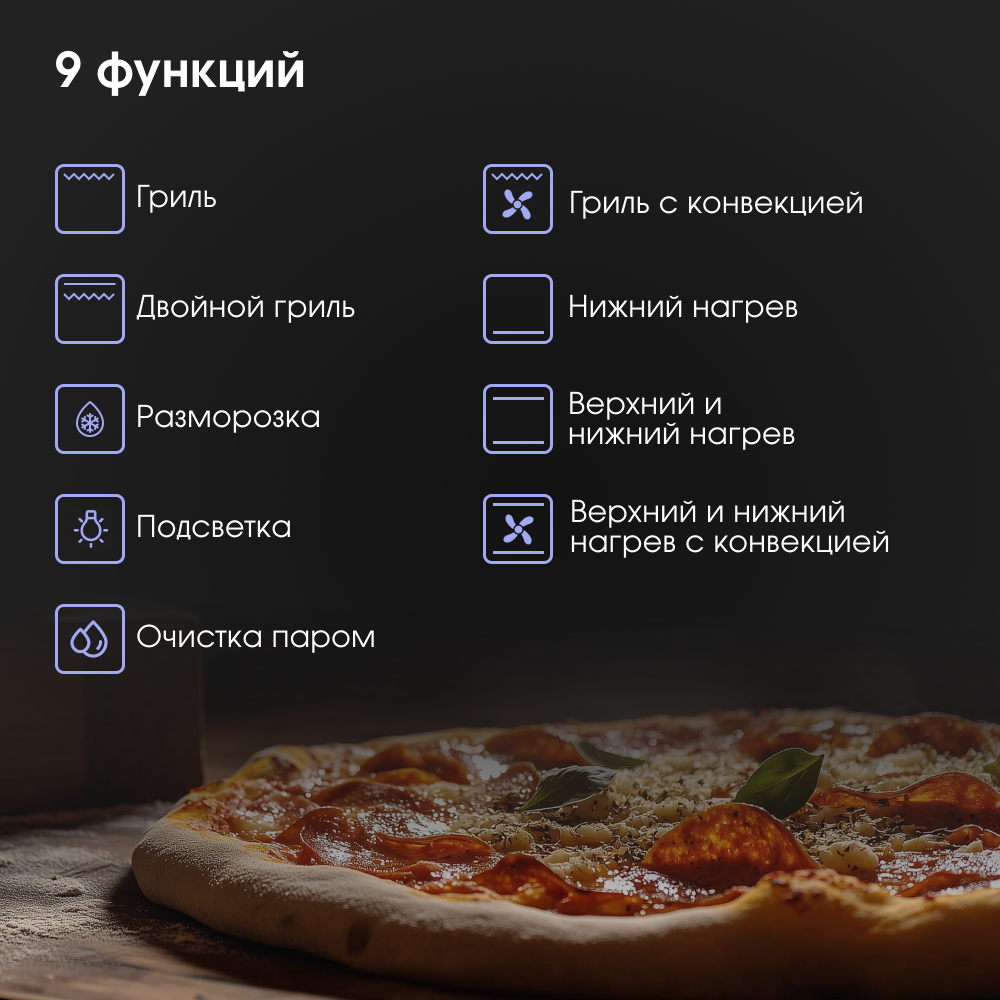 Электрический духовой шкаф Zigmund & Shtain E 177 S