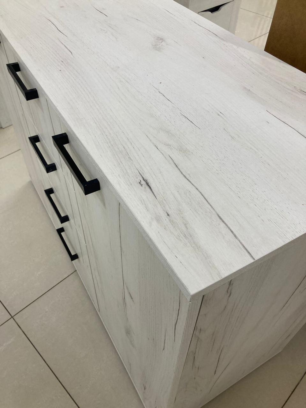 Комод Стандарт 2 дуб крафт белый