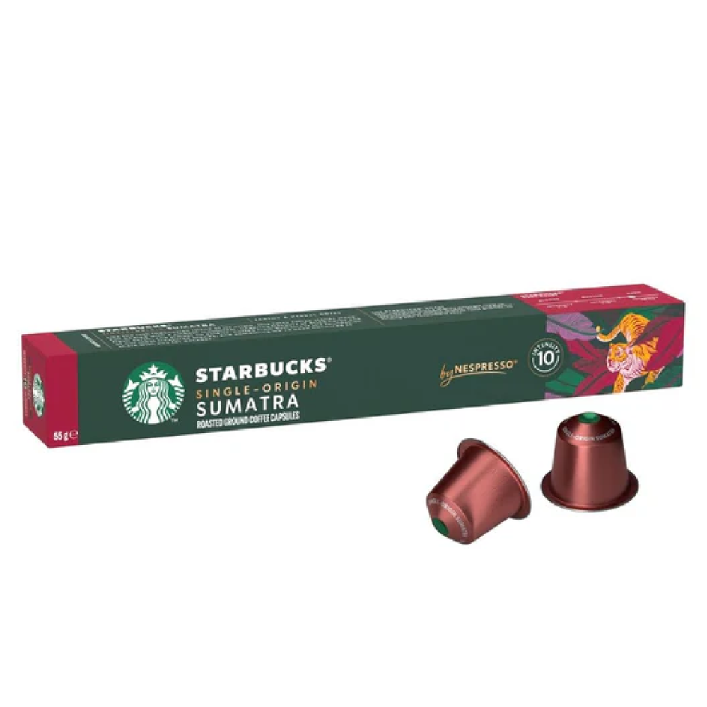Кофе в капсулах Starbucks Nespresso Capsules Sumatra , 10 шт