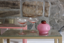 Набор креманок для шампанского 2шт 280мл Anna Von Lipa Лион розовый