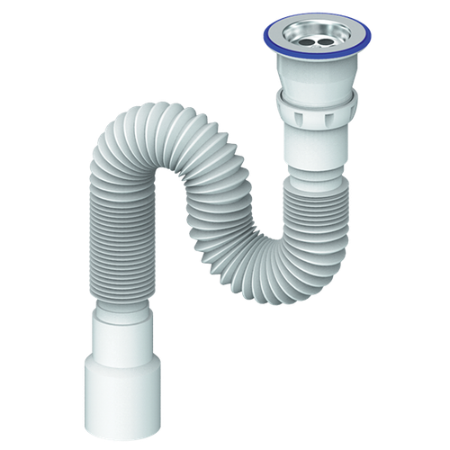 Гофросифон 1 1/2"*40*50 D220 (800 мм) UNICORN