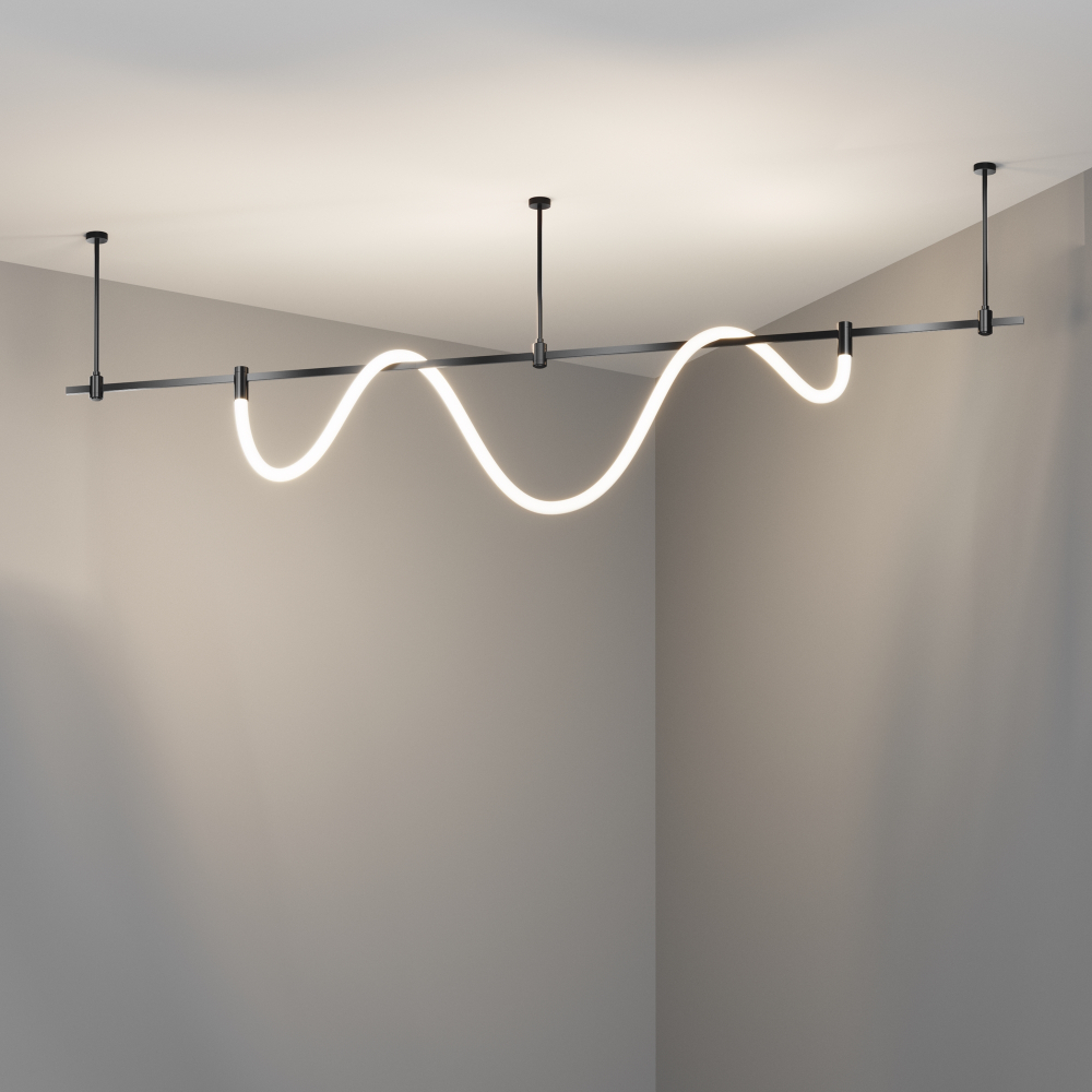 Магнитный трековый светильник Maytoni Flarity Tau TR154-1-27W4K-B