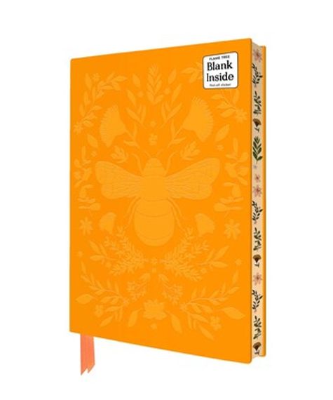 Bloknot \ Блокнот \ Notebook Jade Mosinski: Bee Artisan Art Blank Notebook (Flame Tree Journals)