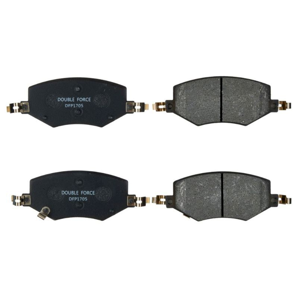 Колодки тормозные дисковые передние Double Force DFP1705