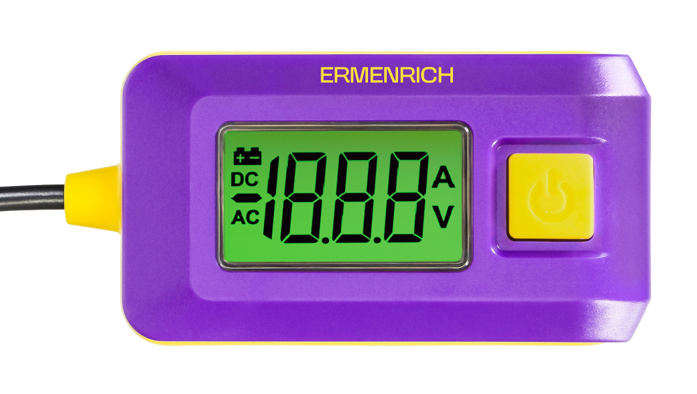 Тестер автомобильный Ermenrich Zing CT30, фиолетовый
