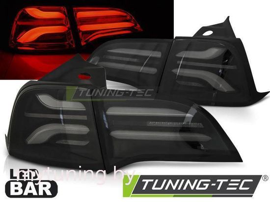 Задние фонари LED BAR TAIL LIGHTS SMOKE BLACK для TESLA MODEL 3 17