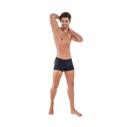 Мужские трусы боксеры черные Clever Moda CARIBBEAN BOXER 088211