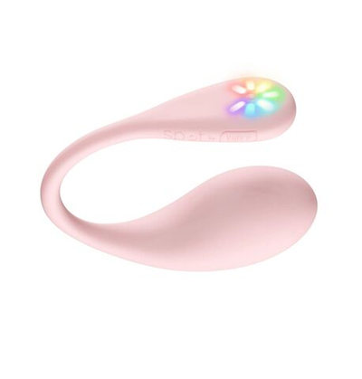 Розовое интерактивное виброяйцо Spot (Цвет: розовый)