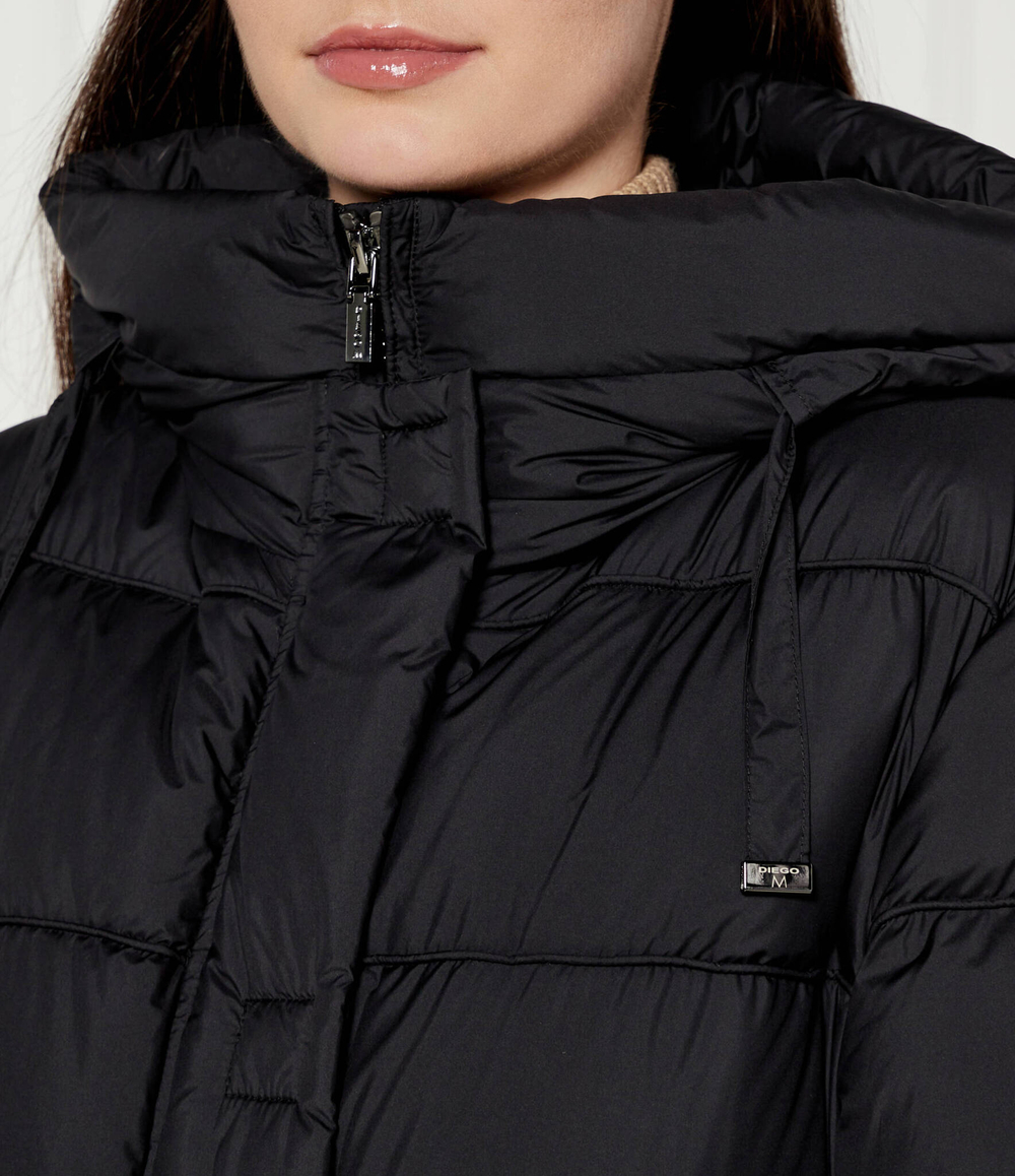 Пуховое пальто Diego M - черный(Z701 0TL)