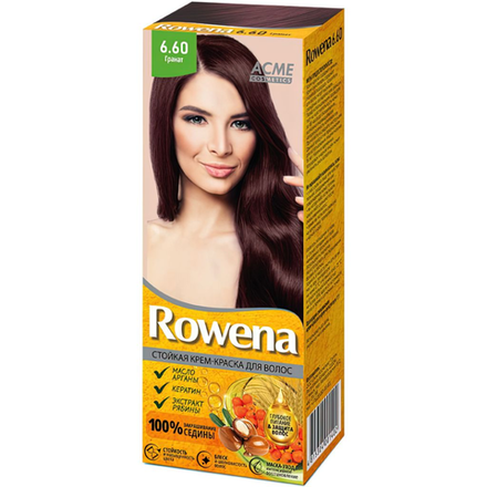 Краска для волос Rowena Гранат 6.60