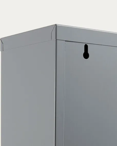 Шкаф для обуви Rox 4 полки серый