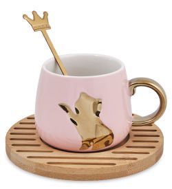 MUG-414/3 Чайная пара «Кошечка»