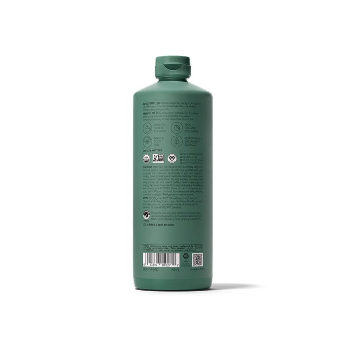 Масло с жирными кислотами МСТ, MCT Oil, Sports Research, 473 мл (16 fl oz) 2