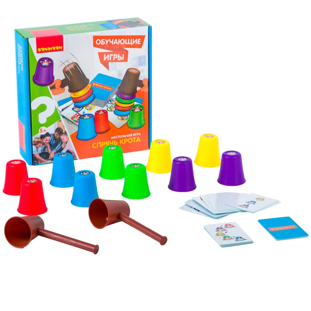 Настольная игра " Спрячь крота"