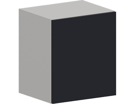 Кухня Модуль ШВГ 419 Белый / Индиго