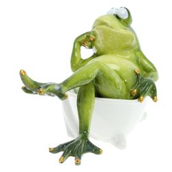 GAEM Фигурка декоративная "Лягушка", L18 W8 H9,5 см