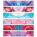 Закладки для книг МАГНИТНЫЕ, "АССОРТИ 5 ДИЗАЙНОВ ABSTRACTION", 6 штук, 60x20 мм, FUNSTER (ФАНСТЕР), 116653