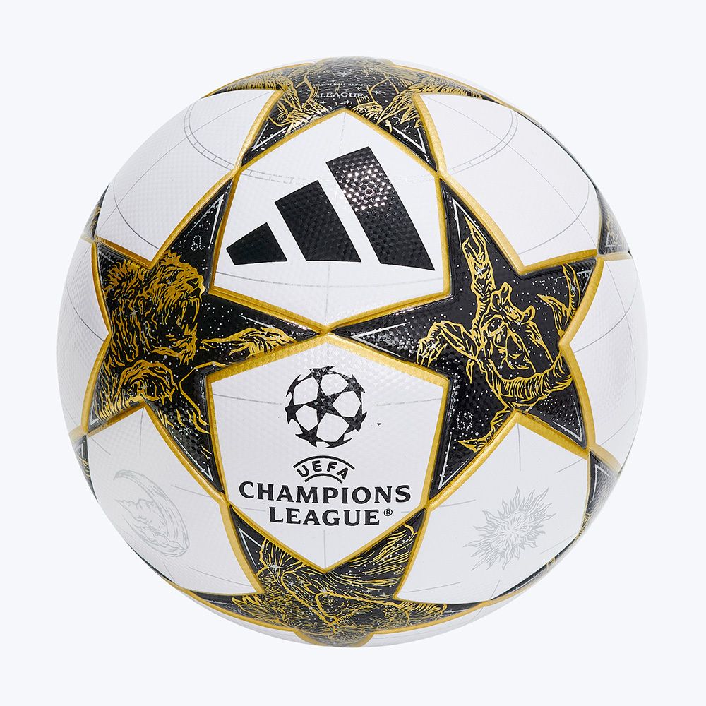 Мяч футб. ADIDAS UCL League JZ9995, р.5, FIFA Quality, 32п, ТПУ, термосш, бело-черно-золотистый