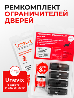 Ремкомплект ограничителей дверей Alfa Romeo GIULIETTA (III) 940 (4 двери, тип 43) 2010-2016