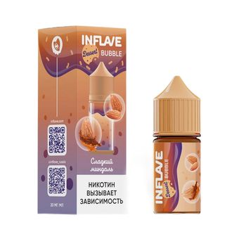 Жидкость INFLAVE Bubble Dessert Salt 2% 30 ml - Сладкий миндаль